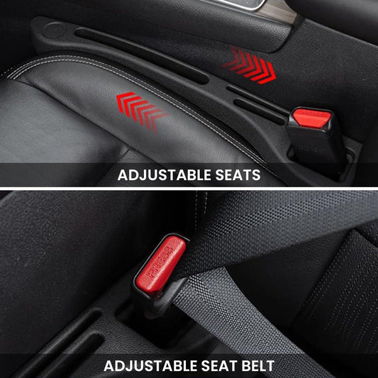 Car Seat Gap Filler | Anti-Drop Soft Leak-Proof Filler for Phones, Cards & Coins