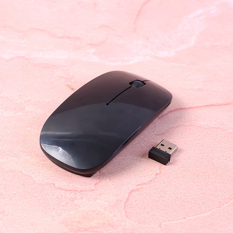 Wireless Mouse | 2.4GHz Slim Optical Mouse for Laptop, PC, Computer & Mac | Adjustable DPI | Plug & Play