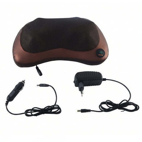 Professional Shiatsu Massage Pillow with Heat | Neck & Back Massager