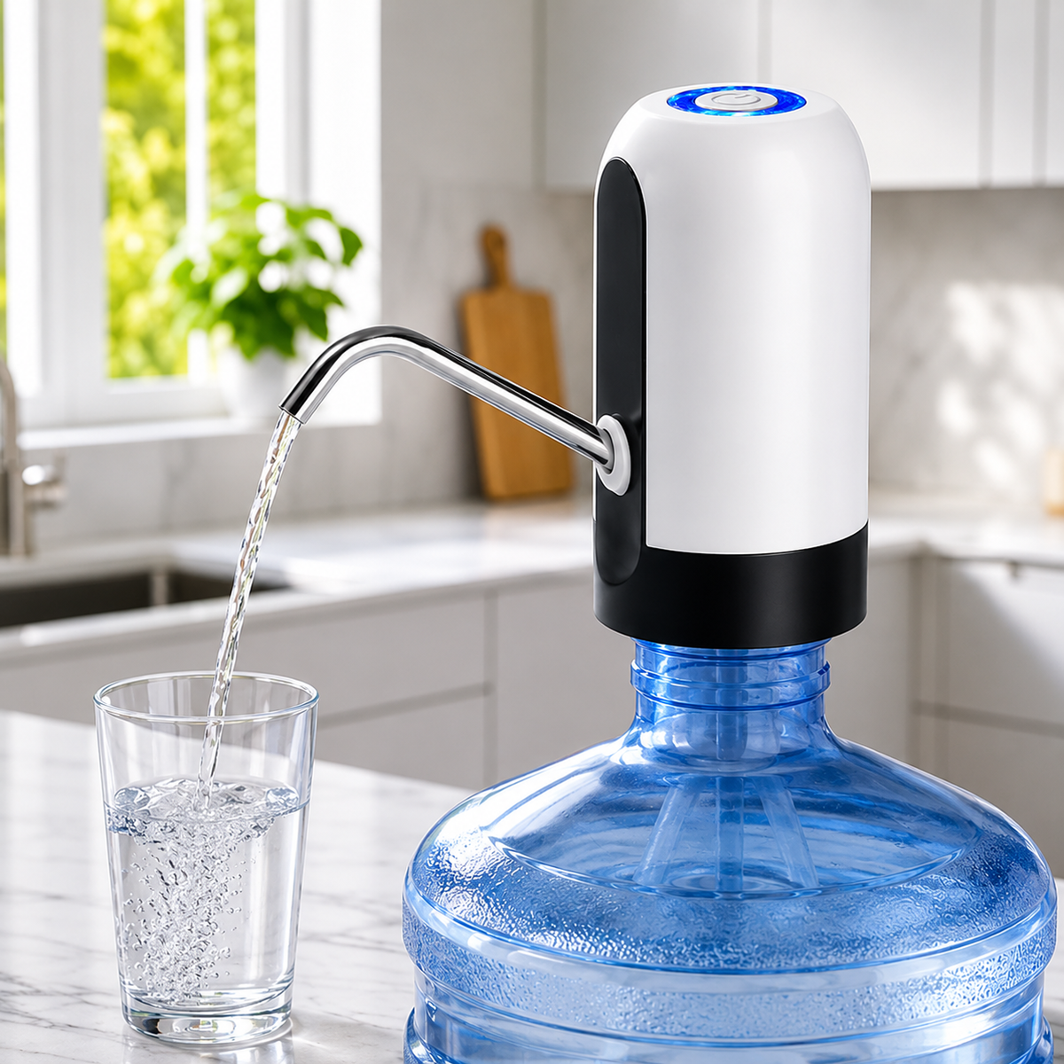 USB Rechargeable Automatic Water Bottle Pump