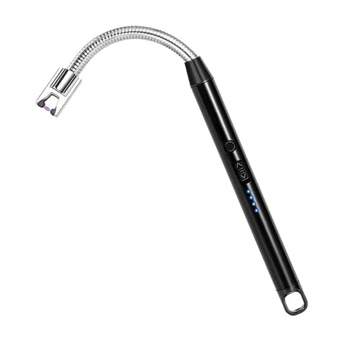 USB Rechargeable Electric Arc Lighter | Flexible Neck | Windproof Flameless BBQ & Candle Lighter