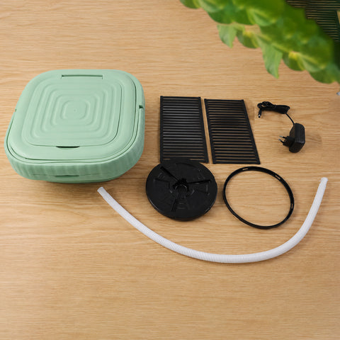 Portable Folding Washing Machine | Mini Washer with Spin Basket for Baby Clothes, Underwear & Travel