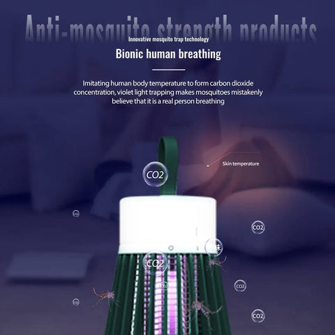 USB Mosquito Killer Lamp | UV Electric Bug Zapper | Indoor & Outdoor