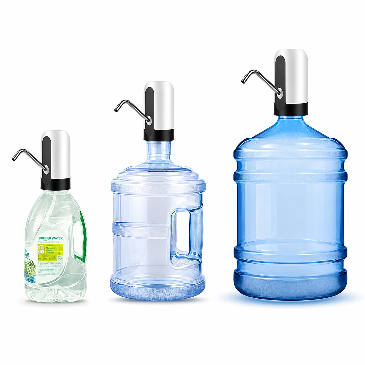 USB Rechargeable Automatic Water Bottle Pump
