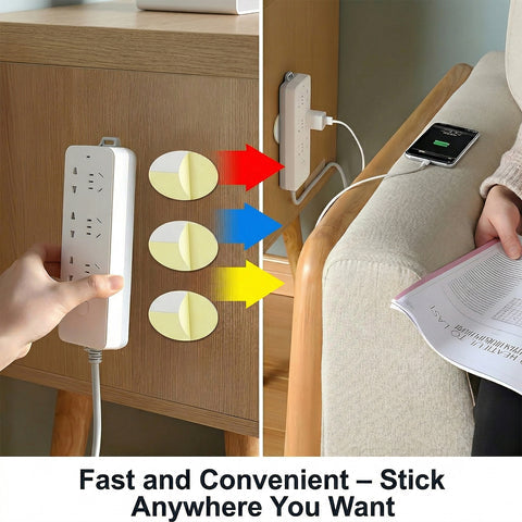 Round Anti-Slip Furniture Pads | Self-Adhesive Floor Protectors (12/24/48 PCS)