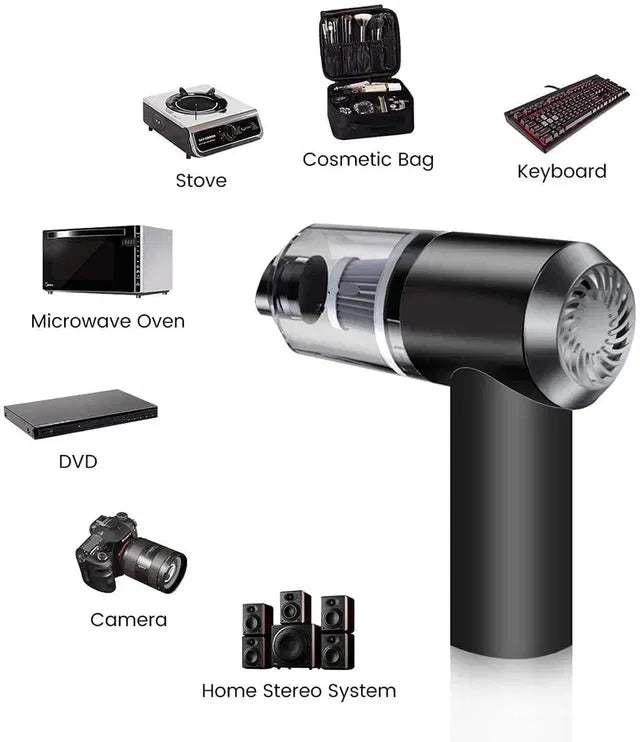 Multipurpose Portable Wireless Vacuum Cleaner & Air Duster