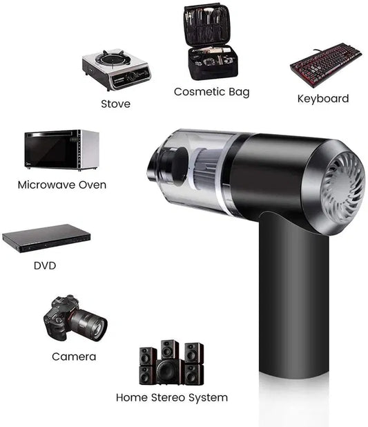 Multipurpose Portable Wireless Vacuum Cleaner & Air Duster